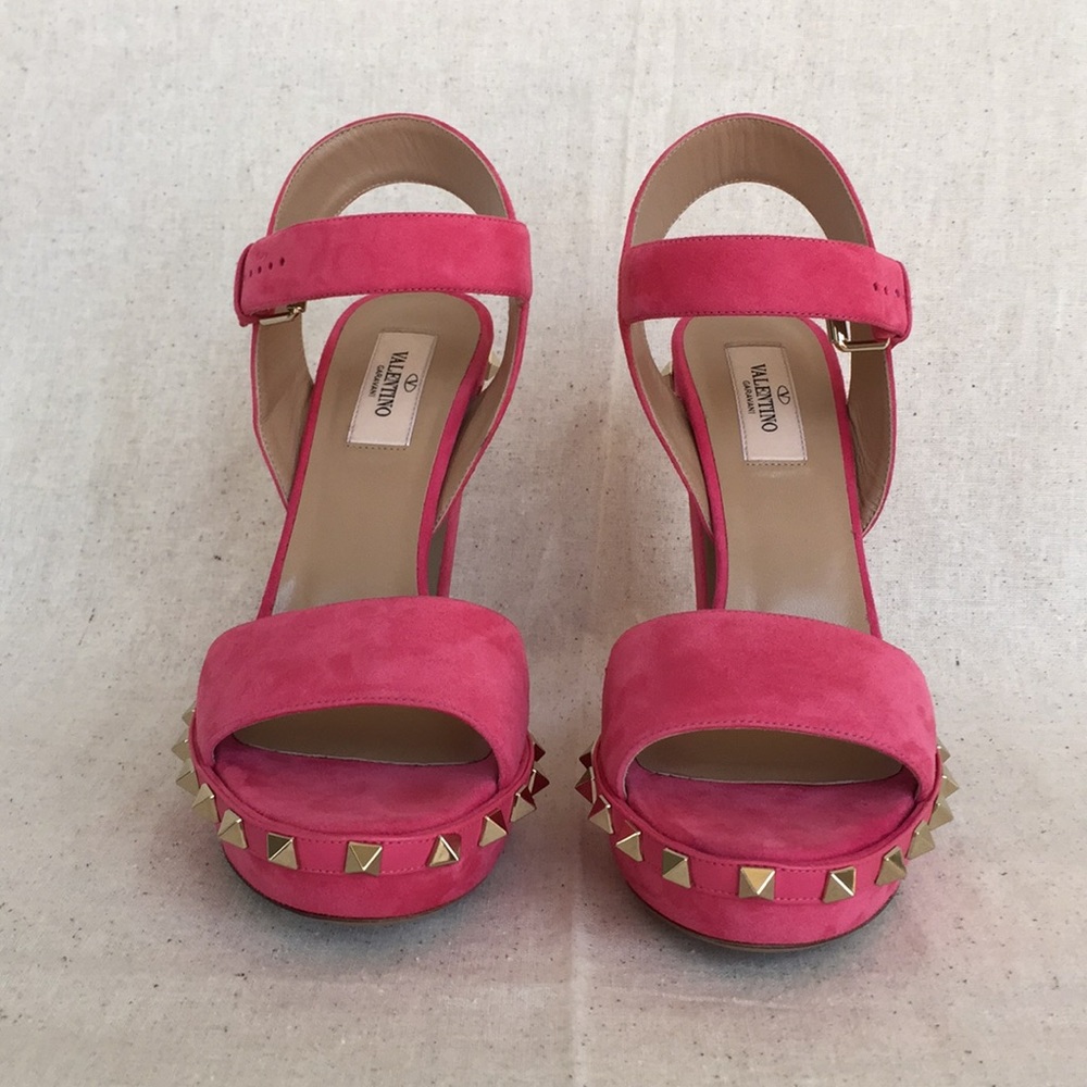 🆕NWT♥️💎VALENTINO ROCKSTUDS💎♥️SIZE 38.5 - Picture 3 of 8